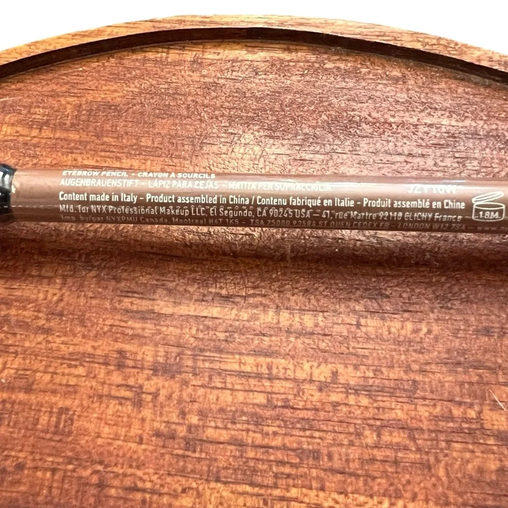 NYX POWDER LOUDER BROW PENCIL New Auburn‎ TBP03 Eyebrow Pencil Made In Italy